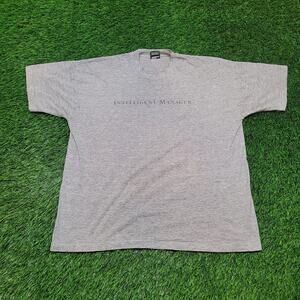 VTG 90s Compaq "Intelligent Manger" T-Shirt Mens XL Single Stitch USA